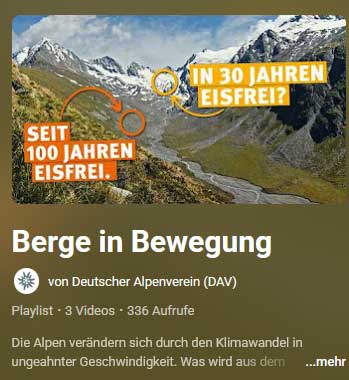 Berge in Bewegung